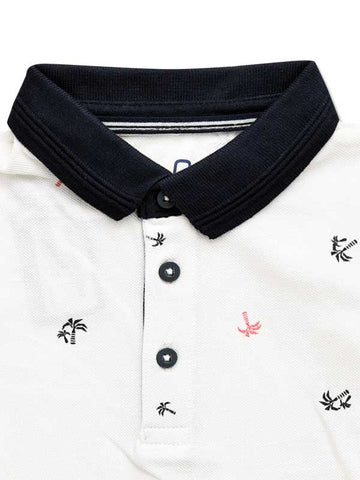 Boy's Branded Polo