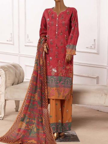 ART & CRAFT LAWN PRINTS 3pc Suit