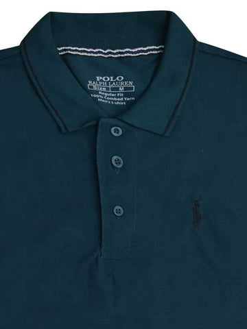 Men's Branded Polo - Hunter Green