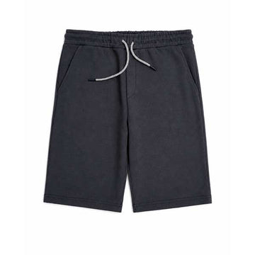 MAN BERSHKA TERRY SHORT - CHARCOL