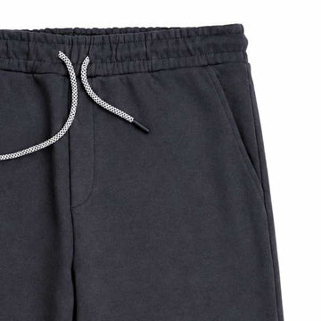 MAN BERSHKA TERRY SHORT - CHARCOL