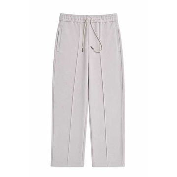 MAN BERSHKA TERRY TROUSER - BEIGE