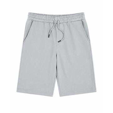 MAN BERSHKA TERRY SHORT - GREY