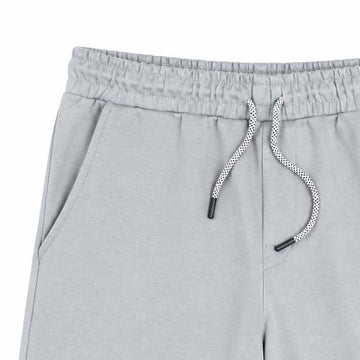MAN BERSHKA TERRY SHORT - GREY