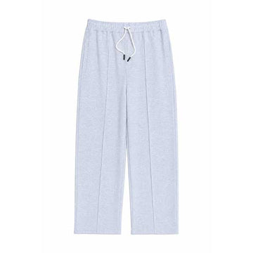 MAN BERSHKA TERRY TROUSER - GREY