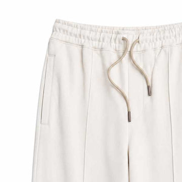 MAN BERSHKA TERRY TROUSER - CREAM