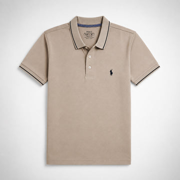 MAN POLO - LIGHT BROWN