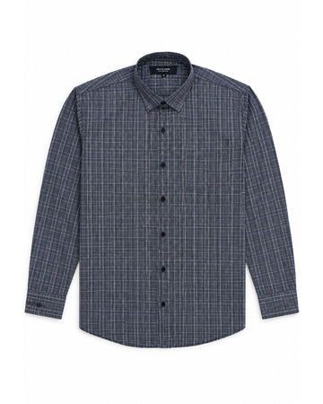 MAN BRANDED CHECK SHIRT