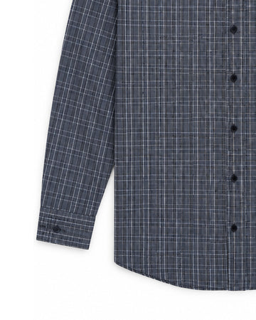 MAN BRANDED CHECK SHIRT