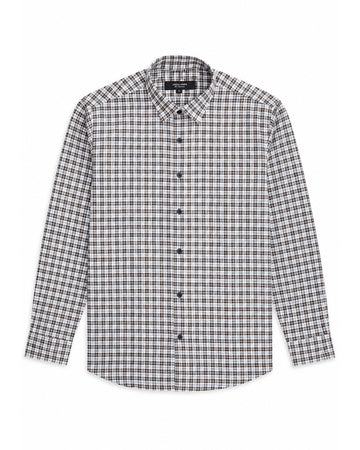 MAN BRANDED CHECK SHIRT