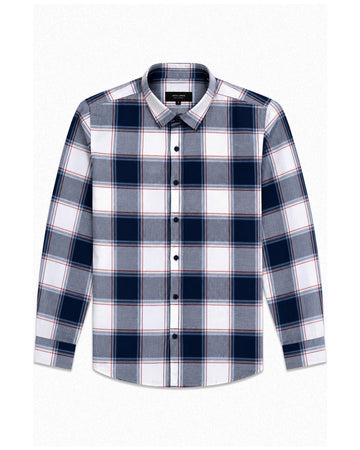 MAN BRANDED CHECK SHIRT