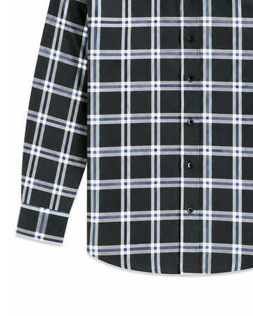 MAN BRANDED CHECK SHIRT
