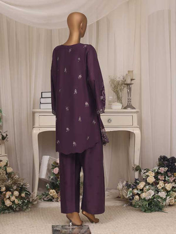 BOLD & SLAY EMBROIDERED 2PC SUIT