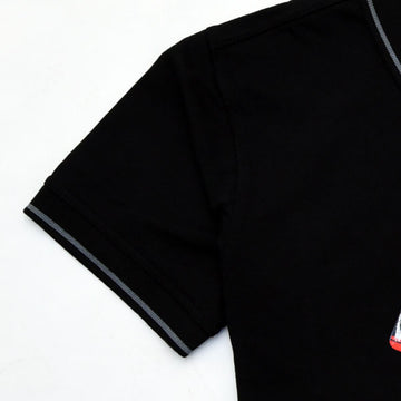 Men's Branded Polo - Black