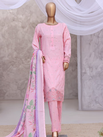 MUSE DOBBY COTTON JACQUARD 3PC